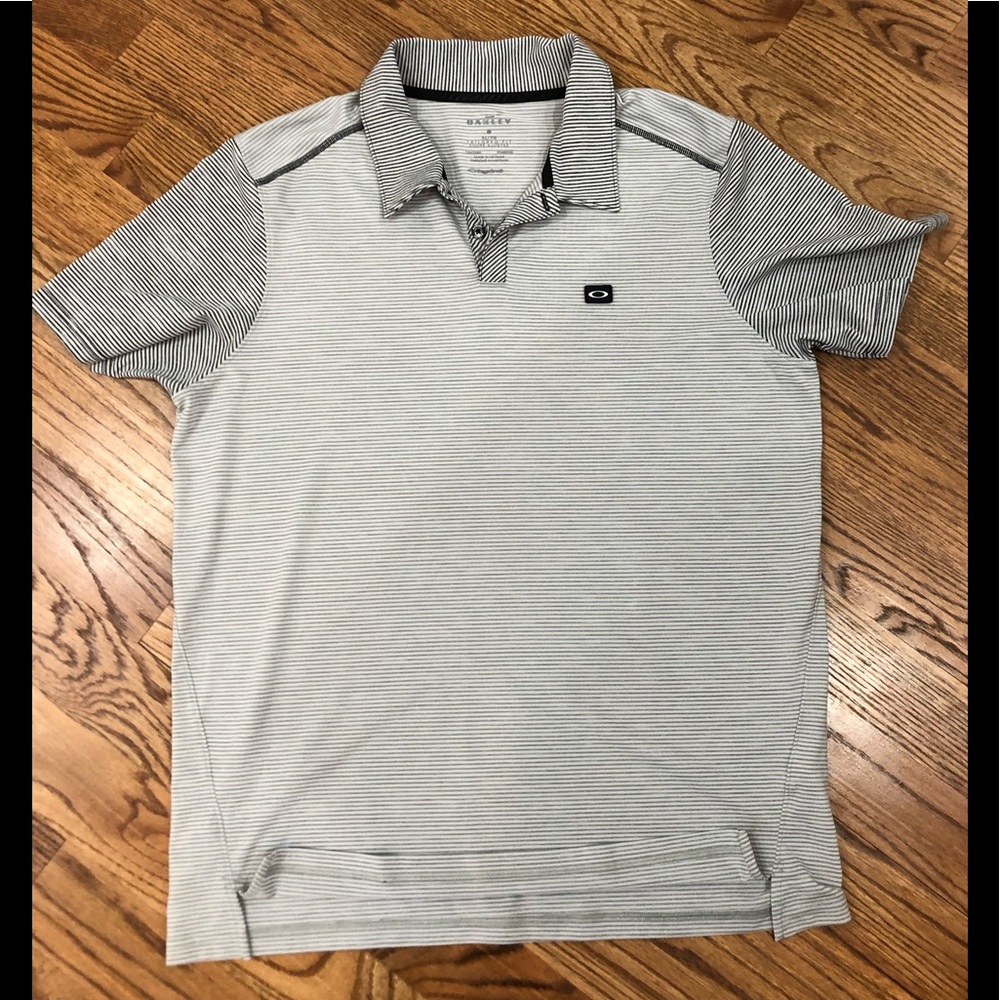 Oakley Striped Polo